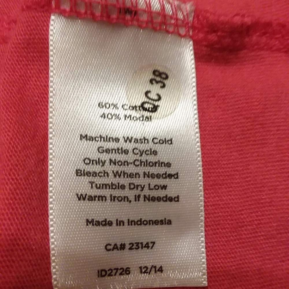 Talbot XL top apricot color - Picture 3 of 6